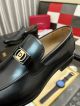 Ferragamo Black Calfskin Leather Man Shoes 052506 (7)_th.jpg